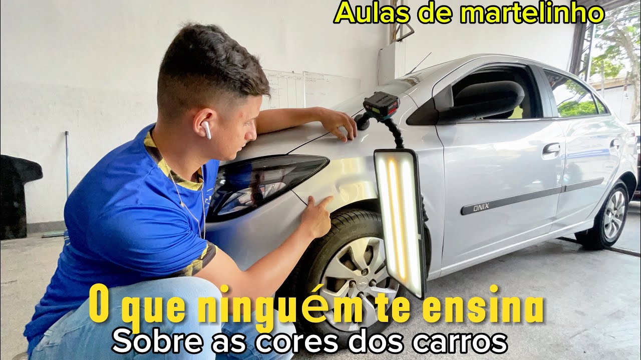 Como fazer martelinho de ouro no pára-lama ✅