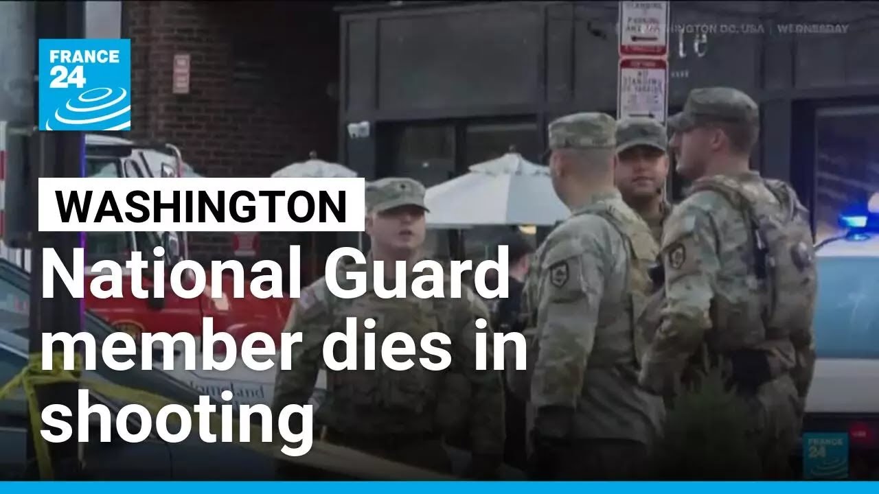 One of two 2 National Guard members wounded in 'targeted shooting' has died • FRANCE 24 English