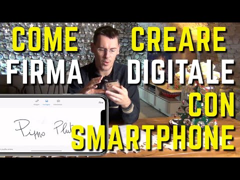 Come creare una FIRMA DIGITALE con lo SMARTPHONE e FIRMARE PDF