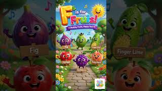 🍇🎶 F is for Fruits! | Fun Fruit Song for Kids 🌈✨ #nurseryrhymes #abc #kids #abcd #kidseducation Profile