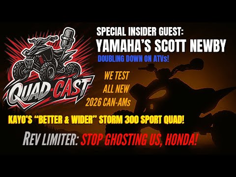Secret Yamaha ATV Plans Revealed | Quad-Cast EP 4