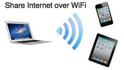 How to share Internet over WiFi on Mac