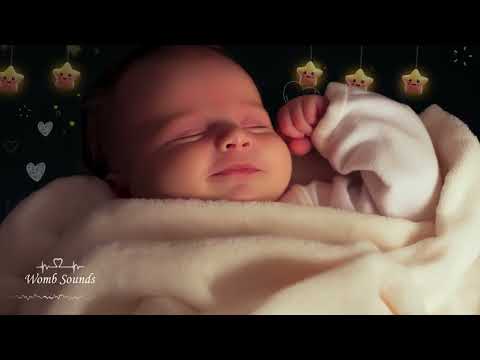 24 Hours Womb Sounds & Heartbeats 💗 Baby White Noise | Soothing Newborn Sleep Sounds 🌙