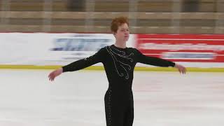Sergei Evseev | Junior Men Short Program | 2025 Pacific Coast Sectional Singles Final