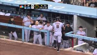 2012/08/22 Arias' two-run double