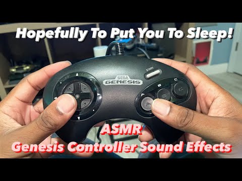 ASMR Sega Controller Sound Effect (No Talking, No Gaming Display) ASMR Sega Controller Sound Effect (No Talking, No Gaming Display)