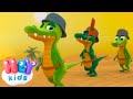 Ah Les Crocodiles! | Chant des Animaux | HeyKids Français | Animaj Kids