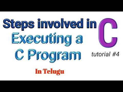 Steps involved in executing a C Program #4 - #C_Language_Tutorial_In ...
