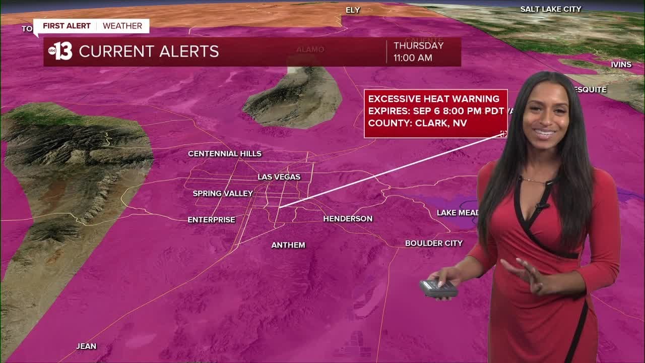 13 First Alert Las Vegas morning forecast | September 1, 2022