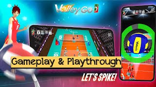 Volleyball: VolleyGo Gameplay Android / iOS screenshot 4
