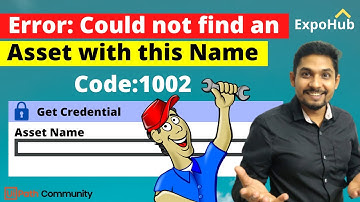 How to Fix UiPath Error | Could Not Find An Asset with This Name Error Code 1002