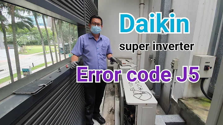 Daikin | How to rectify (error code J5)