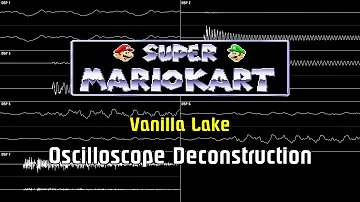 Super Mario Kart - Vanilla Lake [Oscilloscope Deconstruction]