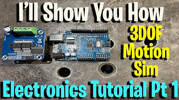 Arduino Uno R3 and IBT-2 Wiring A Motion Simulator