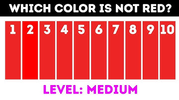 ‘HOW SHARP ARE YOUR EYES’ TEST YOUR EYES WITH THESE TRICKY COLOUR TESTS