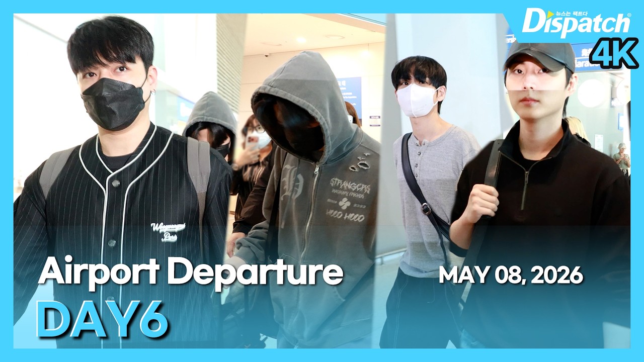 DAY6, "Heart is pounding when I make eye contact🚨" [Airport]