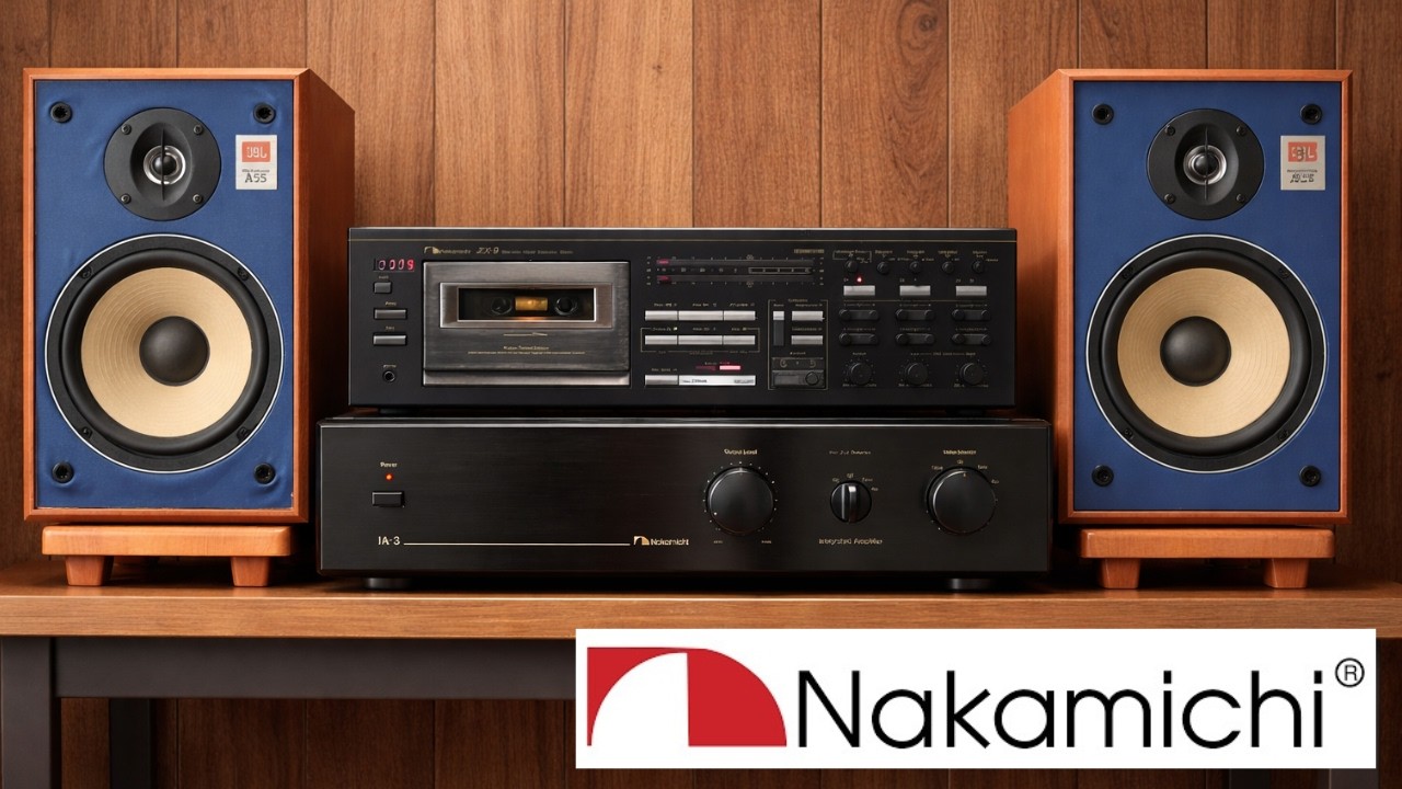 Nakamichi IA-3】ナカミチのシンプルなプリメインアンプ - YouTube