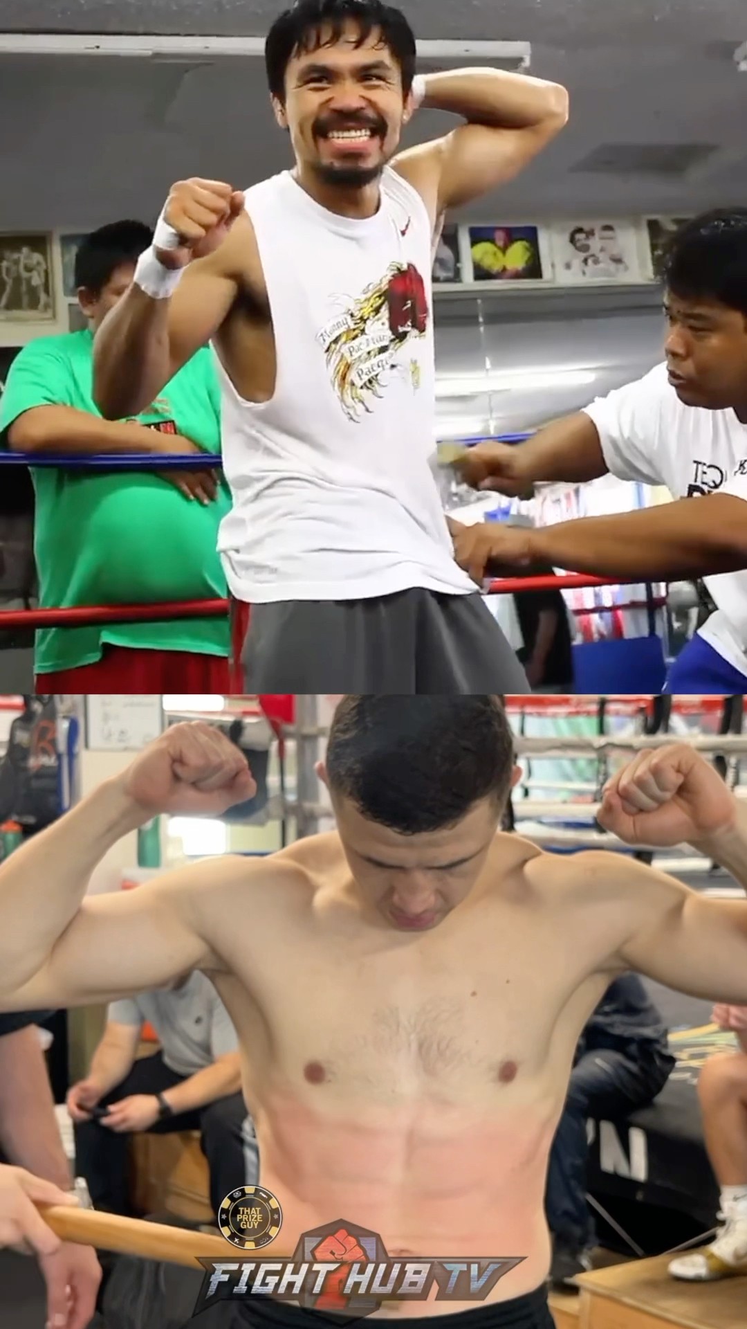 Madrimov tortures abs like Pacquiao with brutal stick training!