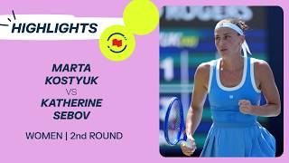 MARTA KOSTYUK VS KATHERINE SEBOV | NATIONAL BANK OPEN | TORONTO | #NBO26