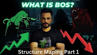 What is BOS? Structure Mapping in Smart Money Concept in Hindi/Urdu