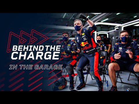 Behind The Charge In The Red Bull Racing Garage