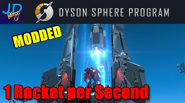 1 Rocket per Second  🪐 MODDED Dyson Sphere Program EP14 🌌 Lets Play/Walkthrough