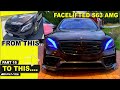 FACELIFT FRONT & HEADLIGHTS install! Mercedes 2015 S63 AMG W222 Project part 16.