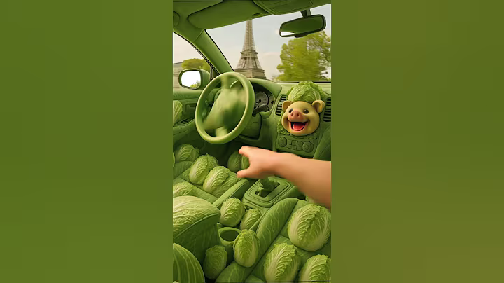 Racing Napa cabbage🥬🐷 #shorts #shortvideo #youtubeshorts #switch #cute #ai #car #aiart