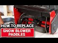 How To Replace A Snow Blower Paddle - Ace Hardware