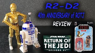 New 2023 R2-D2 (ROTJ 40th) Star Wars Black Series - REVIEW