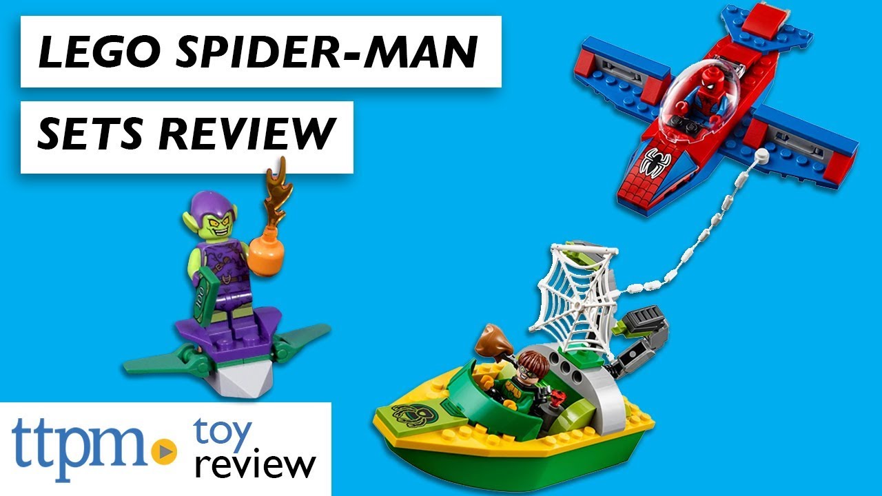 spider man car chase lego
