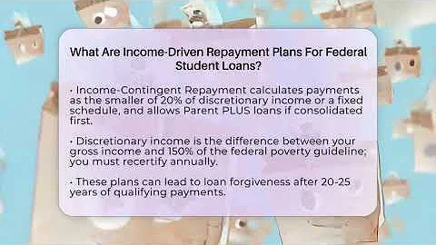 What Are Income-Driven Repayment Plans For Federal Student Loans? - The Student Loan Pros