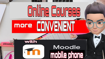 HOW TO OPEN ONLINE LEARNING SITE TO MOBILE PHONE USING MOODLE APP