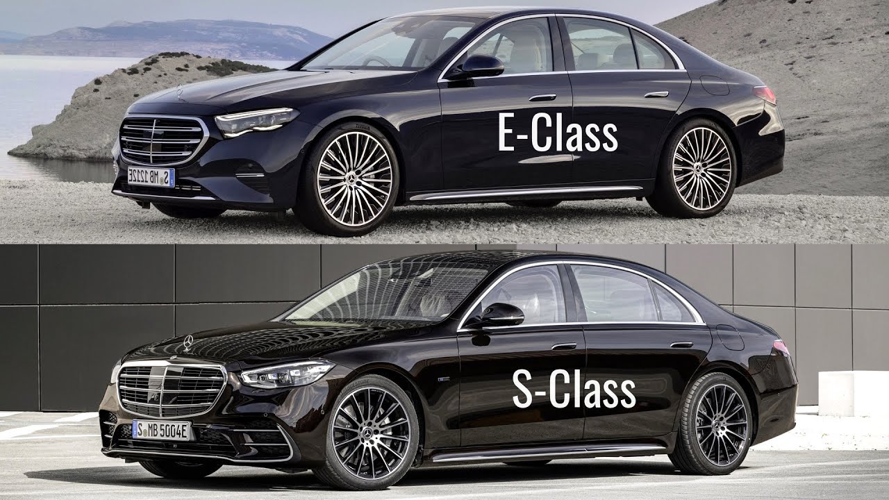 2024 Mercedes EClass vs Mercedes SClass YouTube