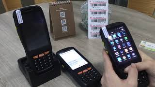 Android PDA laser barcode scanner 1D 2D for inventory logistic etc (ZKC3503) screenshot 4