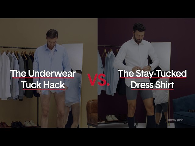 Tommy John Mempersembahkan: Tuck Hacks // Pakaian Dalam Tuck class=