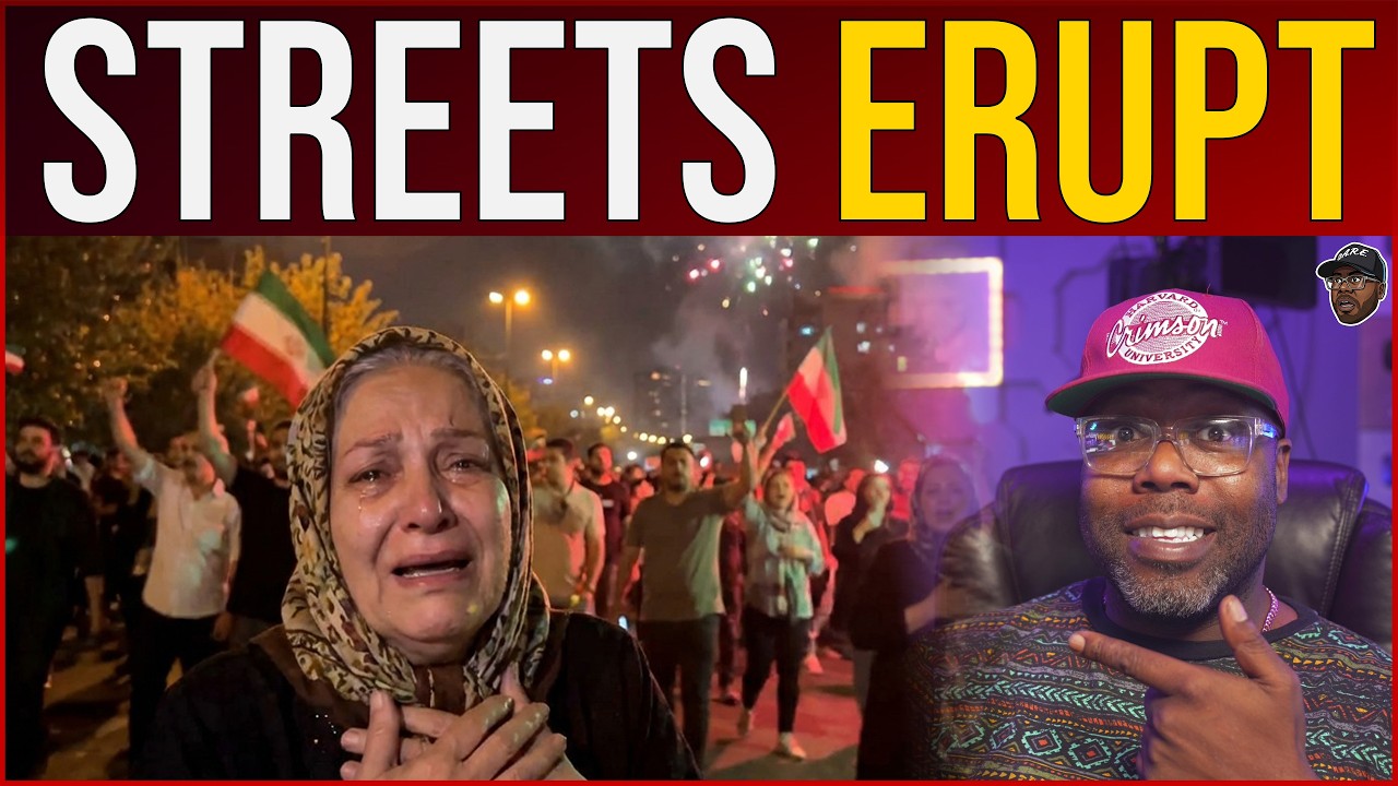 Iranians Celebrate After Strike on Supreme Leader