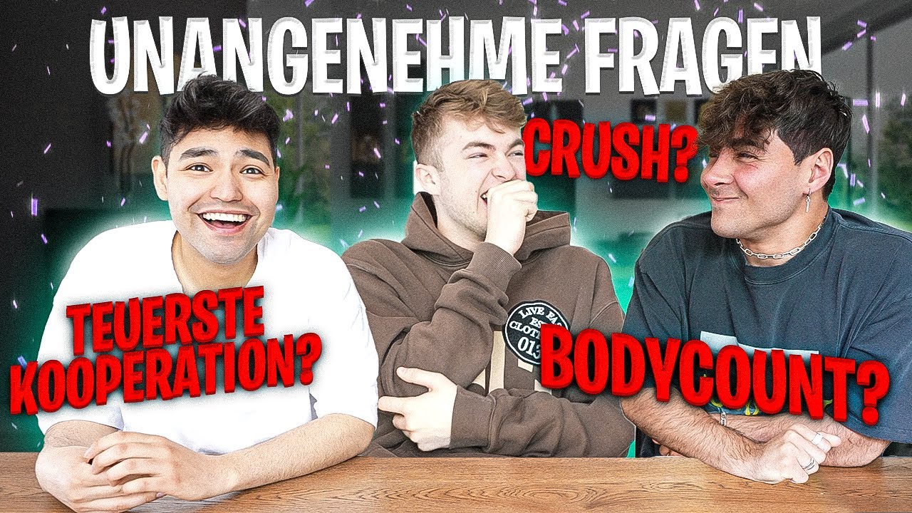 ER hatte in seinem Bett S**? 😳die unangenehmsten Fragen mit
