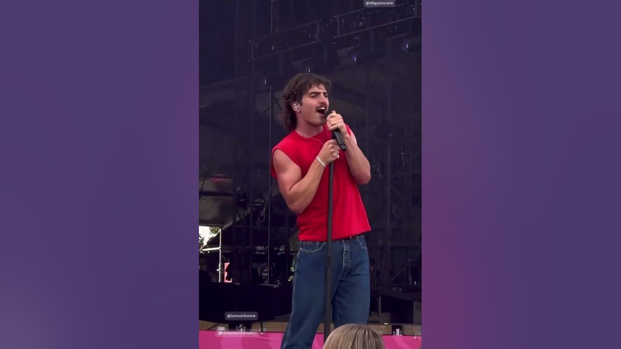 Young American Heart #fypシ゚viral #concert #bensonboone