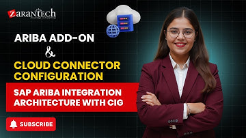 Ariba Add-on and Cloud Connector Configuration | SAP ARIBA Integration Architecture with CIG