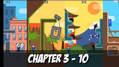 Mr Bullet |Gameplay Walkthrough| Spy Puzzles Challenge| Minecraft Animation (Android,  iOS Gameplay)