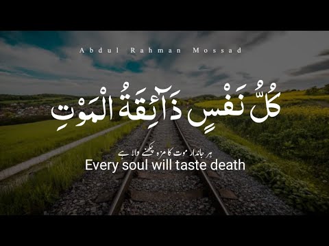 Kullo nafsin zaikatul maut | Beautiful Quran Recitation | by Abdul Rahman Mossad
