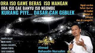 GUSTI ALLAH IKU SOPO//NGAJI CERDAS GUS BAHA