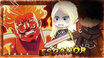 (NTR) Bad Ending Party React to Lihan as Escanor / Seven Deadly Sins /| Gacha React