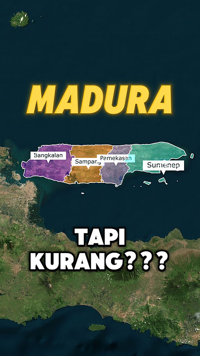 Provinsi Madura, kapan?