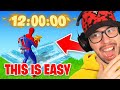 I Played ARENA for 12 HOURS in Fortnite! (Champions League Challenge)