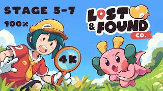 Lost and Found Co Walkthrough: Stage 5-7 [100%] {4K} (No Commentary)