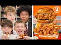 British highschoolers try popeyes for the first time