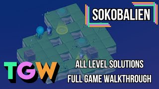 Sokobalien - 100% Full Game Walkthrough / All Level Solutions