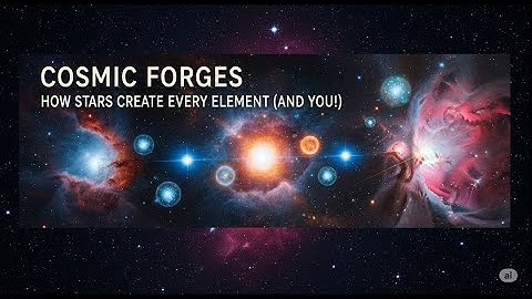 Cosmic Forges: How Stars Create Every Element (and YOU!) ✨